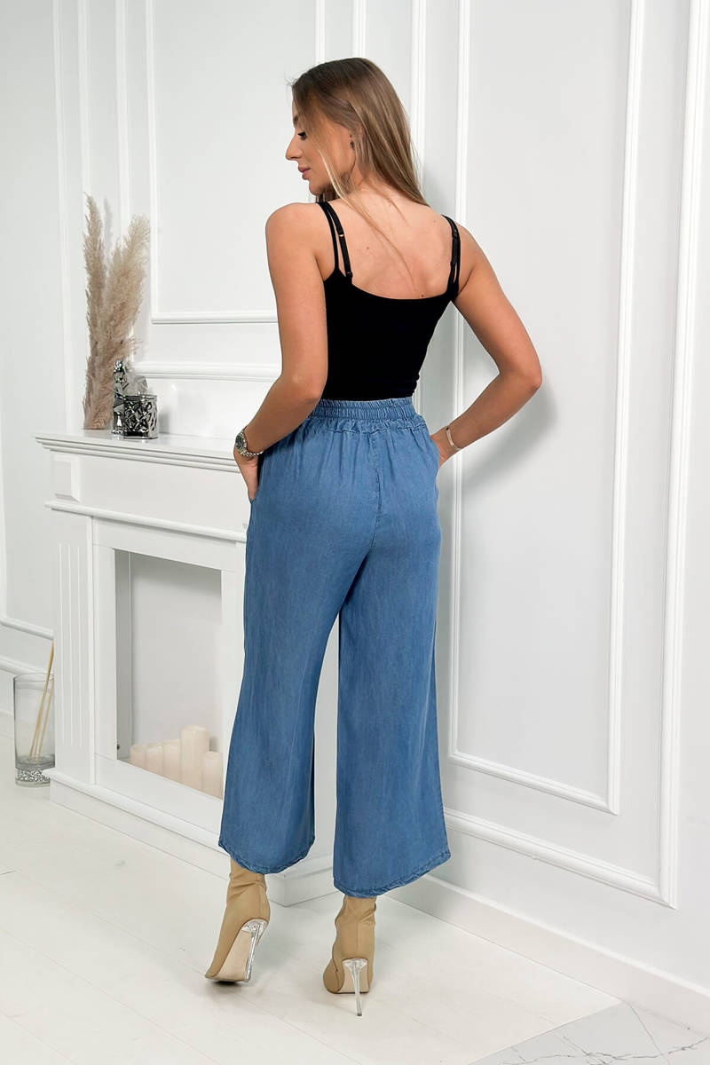 WOMEN'S WIDE CROPPED JEANS (PL)