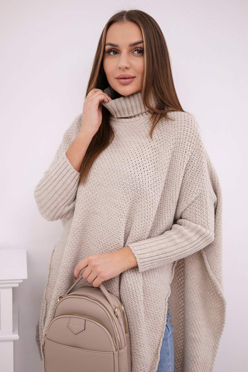 Light deals beige turtleneck