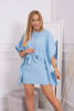 Dress batwings Oversize blue