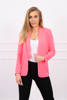 Jacket with lapels pink neon