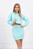 Set of sweatshirts with a skirt mint