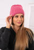 Women's cap Rebeka K345 dark pink