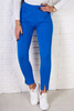 Hose mit Beinschlitz kornblumenblau
