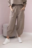 Cotton sweatshirt pants set fango