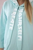 Dress with hood Oversize mint