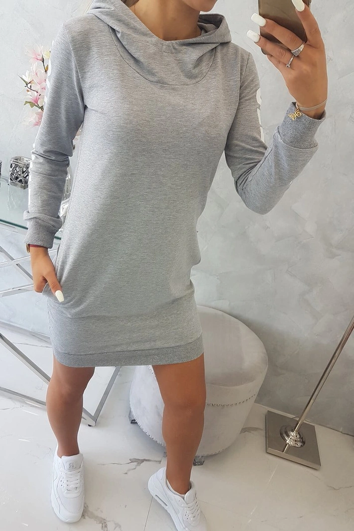 Dress Off White gray melange