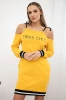 Dress Tres Chic mustard