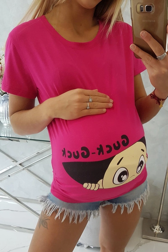 Materská blúzka Guck fuchsie