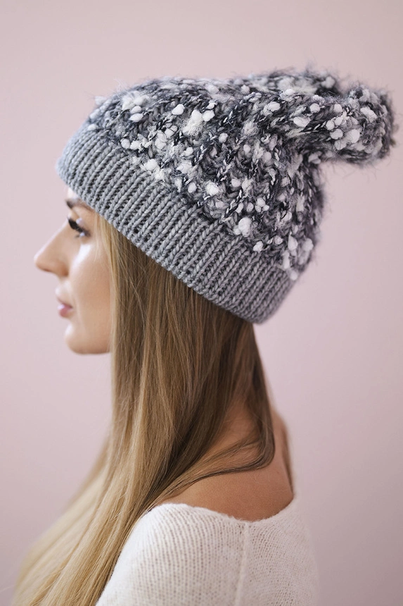 Cap Bąbelka K219 gray