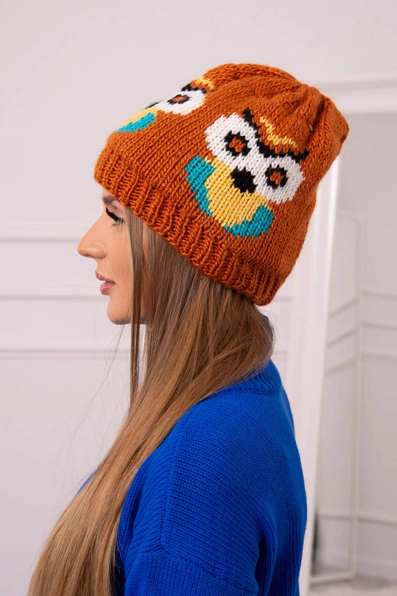 Women's cap Ofelia K349 foxy