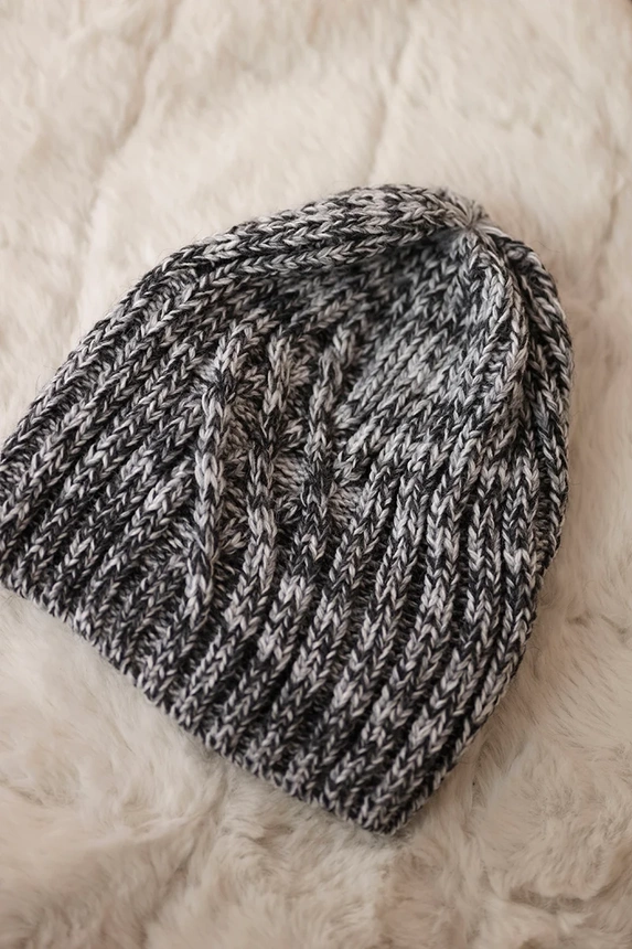 Cap with fleece Merry K225 gray+graphite