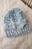 Cap with fleece Roksana K209 blue