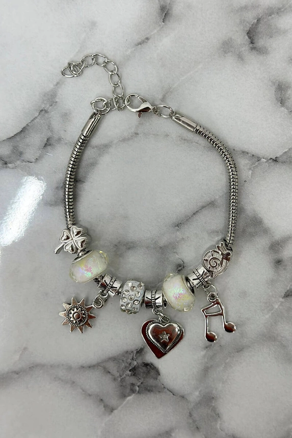 Armband SL433-48 weiß