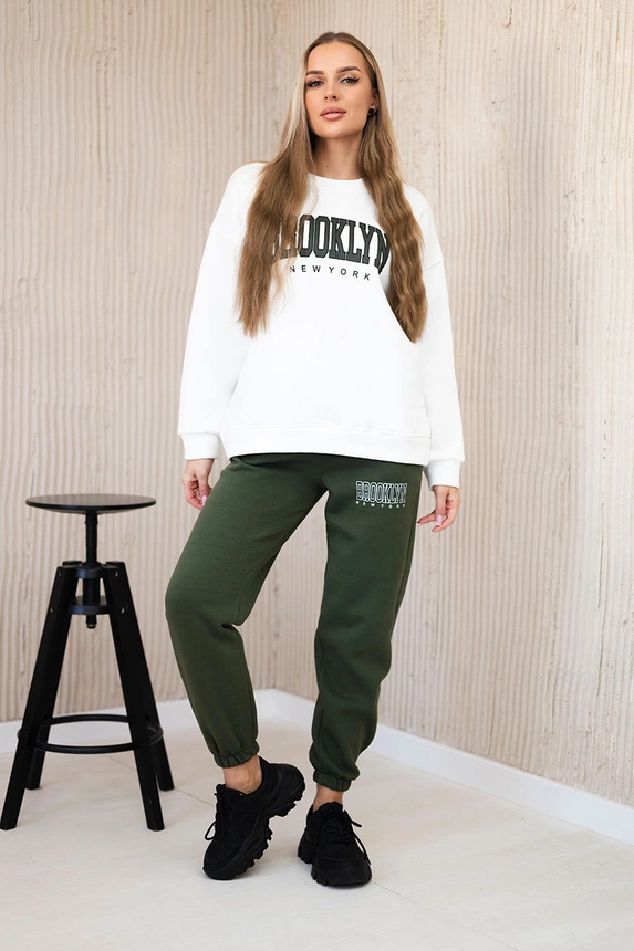 Isoliertes Set Brooklyn khaki