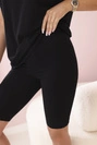 Set of top+leggings black