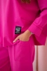 Komplet new punto bluza + spodnie różowy