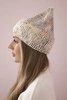 Cap with mohair Panterka K233 white