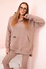 Women's cotton set hoodie and high-waisted leggings fango