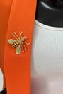 Brooch Bee A-2-21-9 black