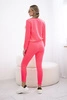 Trainingsanzug Set rosa neon