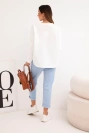 Women's complete set with a contrasting pocket blue
