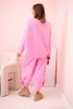 Set der neuen Punto Sweatshirt-Hose Bonbon-Rosa