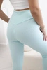 Ribbed leggings mint
