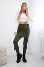 Pants/Suit with selfie lettering khaki