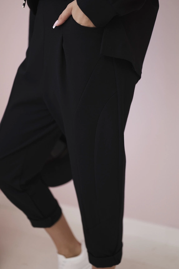 Set Punto Milano Winter hoodie + pants black