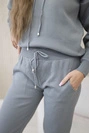 Svetr set Mikina + Kalhoty tmavě šedá