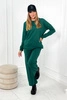 Bavlnená súprava Mikina + Nohavice so širokým nohavicom zelený