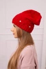 Women's cap Ramona K383 red