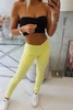 Colorful jeans yellow