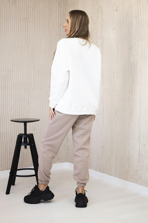 Isoliertes Set Brooklyn dunkelbeige