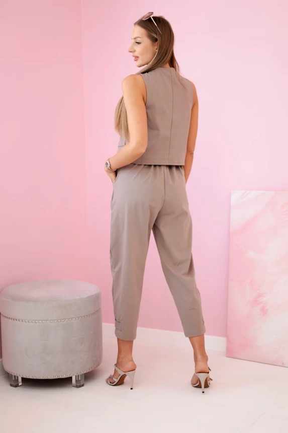 Vest + pants set fango