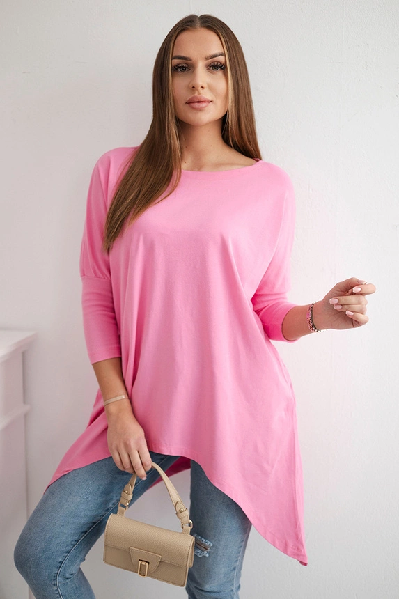Blouse oversize light pink
