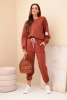 Set sweatshirt + pants butter orange
