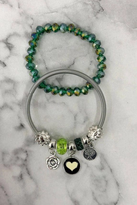 Bracelet SL519-85 green