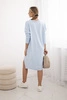 Oversize dress blue