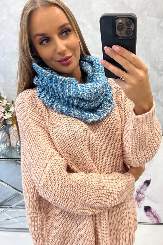 KN16 Dámsky komín tyrkysová