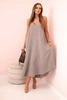 Muslin dress with straps fango