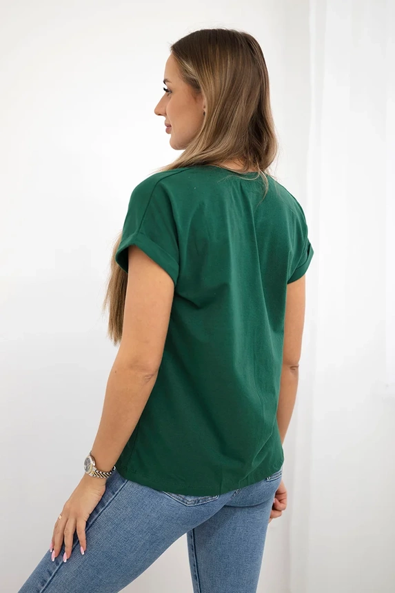 Blouse Shopping is my cardio dark green