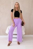 Wide-leg trousers violet