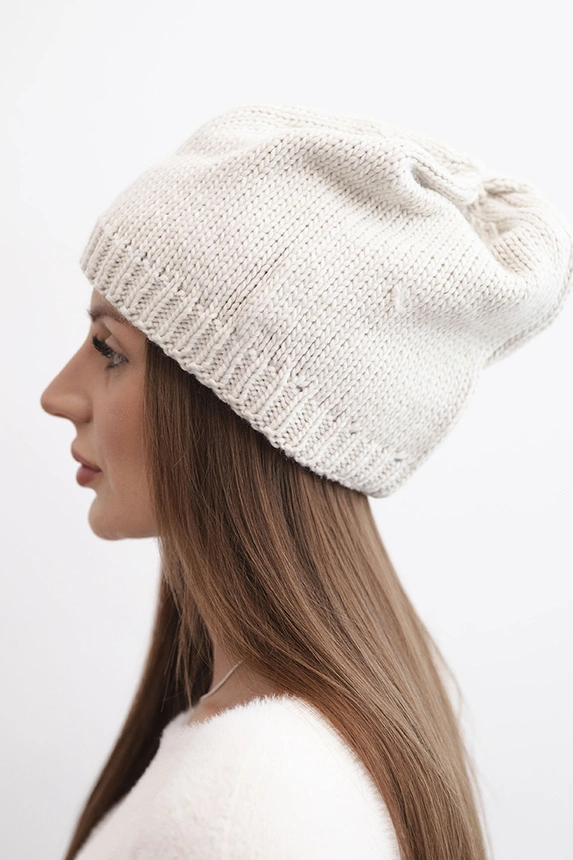 Cap with turn up Magda K293 camel