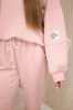 Set sweatshirt + pants buttery fabric powder pink