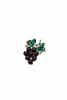 Brooch Grape BZ-3 black