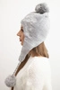 Women's long eared cap Emma K343 jeans