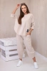 Set of new punto sweatshirt pants beige