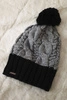 Cap with fleece Paris K212 gray+black