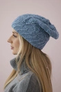 Moteriška kepurė Dagmara K332 light denim